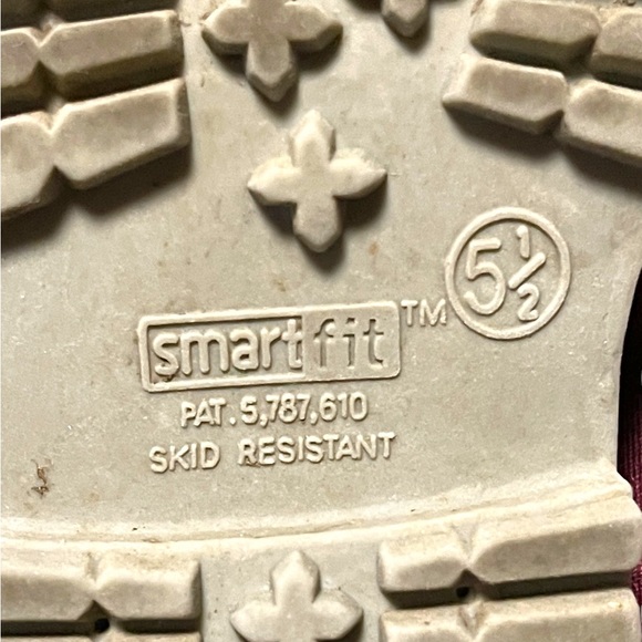 Smart fit.Children’s waterproof ankle up lace navy color boots size 5.5 - Picture 7 of 8